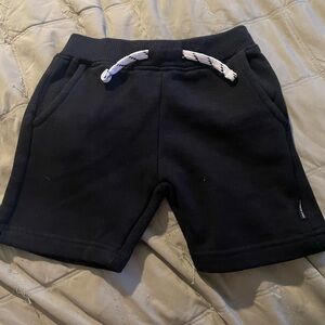 Kenneth Cole Black Athletic Shorts with Elastic Waistband